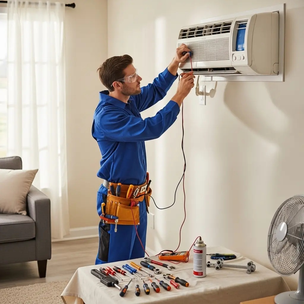 Keçiören Vaillant Vaillant klima gaz dolumu ve bakım – Enerji verimliliği artırıldı. - Teknik servis örneği